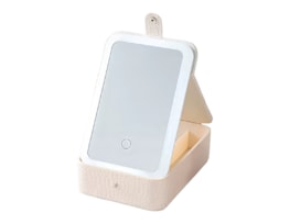 Wholesale Mini Travel Case with LED Mirror Bulk Buy Mini Travel Case with LED Mirror
