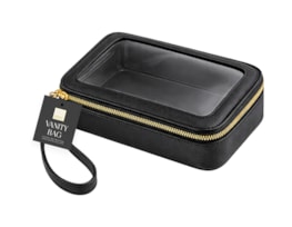 Wholesale PU Window Vanity Bag Wholesale PU Window Vanity Bag