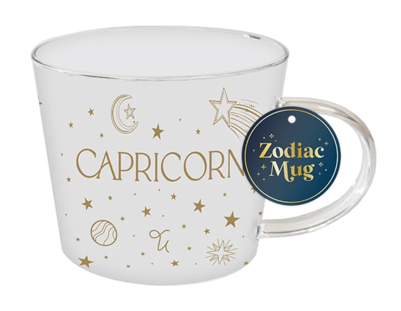 Wholesale Zodiac Glass Constellation Mug Wholesale Zodiac Glass Constellation Mug