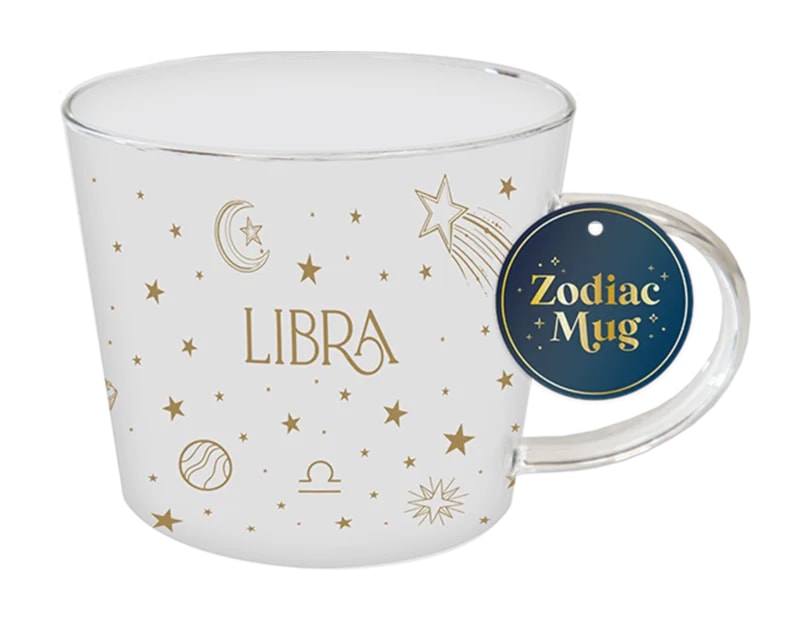 Wholesale Zodiac Glass Constellation Mug Wholesale Zodiac Glass Constellation Mug
