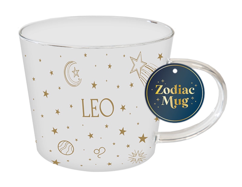 Wholesale Zodiac Glass Constellation Mug Wholesale Zodiac Glass Constellation Mug