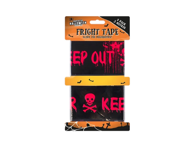 Wholesale Halloween Fright Tape