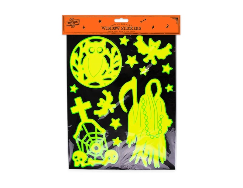 Wholesale Glow In The Dark Halloween Window Stickers