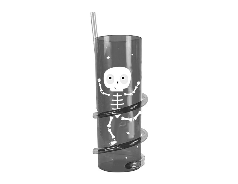 Wholesale Halloween spiral straw tumbler Wholesale Halloween spiral straw tumbler