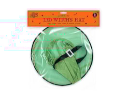 Wholesale Halloween LED Witch Hats 1pk