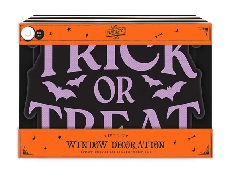 Wholesale Spooky Halloween Light Up Window Decoration
