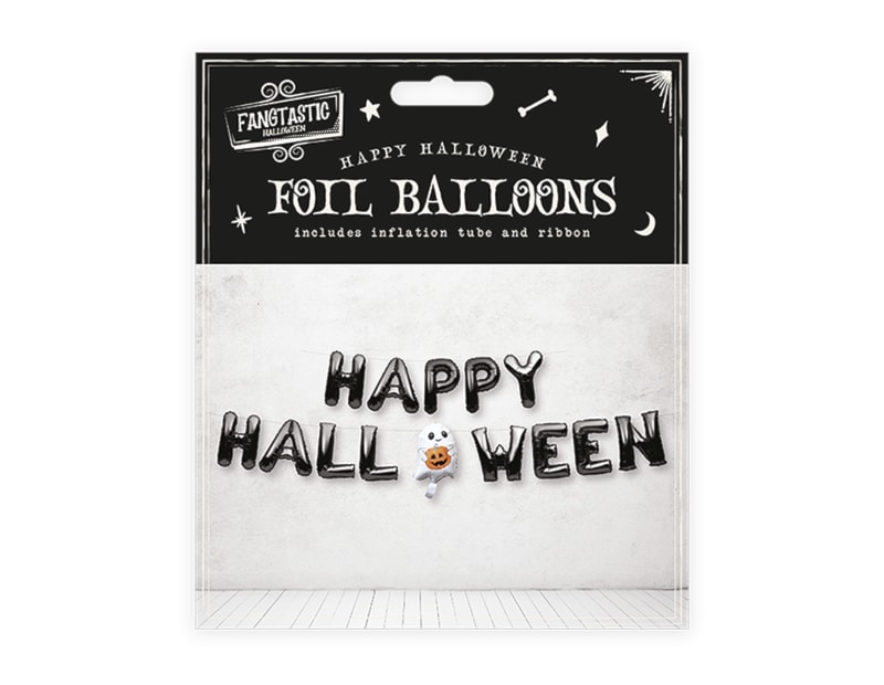 Wholesale Happy Halloween Slogan Foil Balloons Wholesale Happy Halloween Slogan Foil Balloons