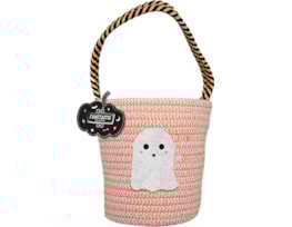Wholesale Halloween Character Woven Bucket Bag