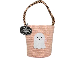 Wholesale Halloween Character Woven Bucket Bag