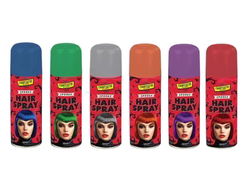Wholesale Spooky Coloured Hairspray 1.8fl oz CDU