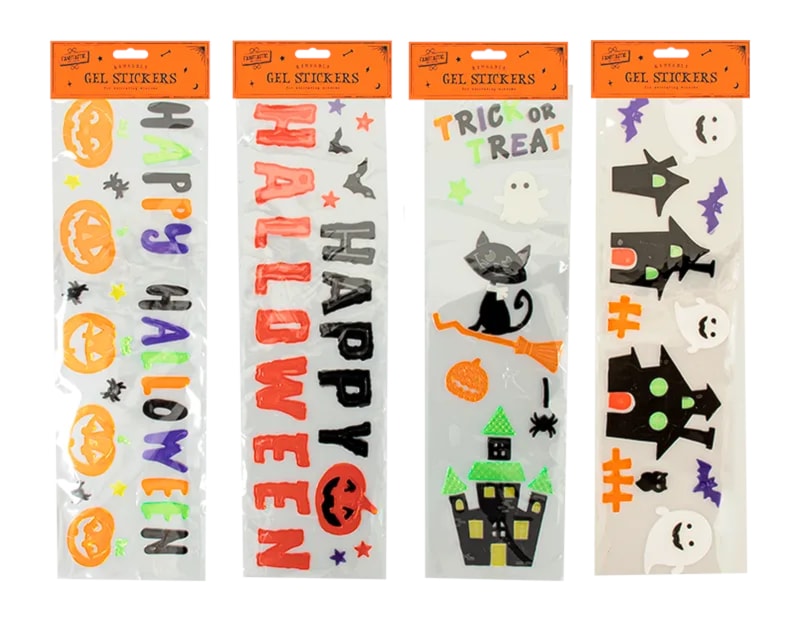 Wholesale Halloween Gel Stickers Wholesale Halloween Gel Stickers