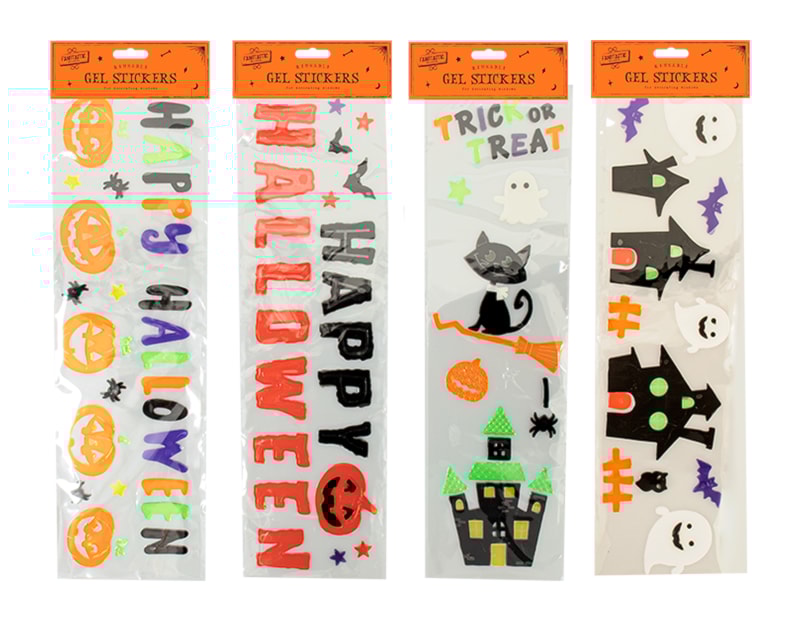 Wholesale Halloween Gel Stickers