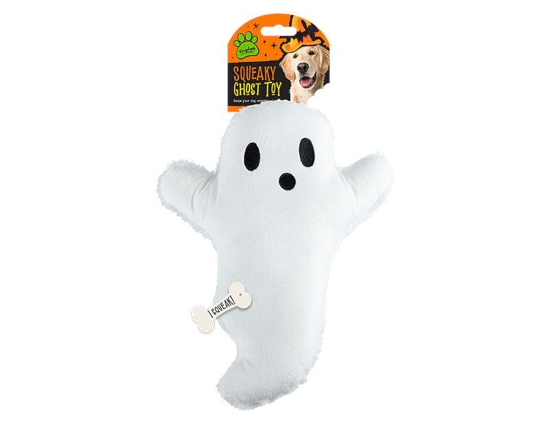 Halloween Ghost Squeaky Dog Toy