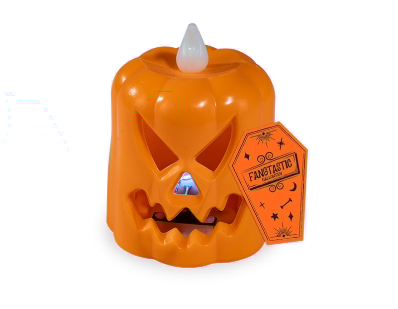 Halloween Pumpkin LED Candle CDU