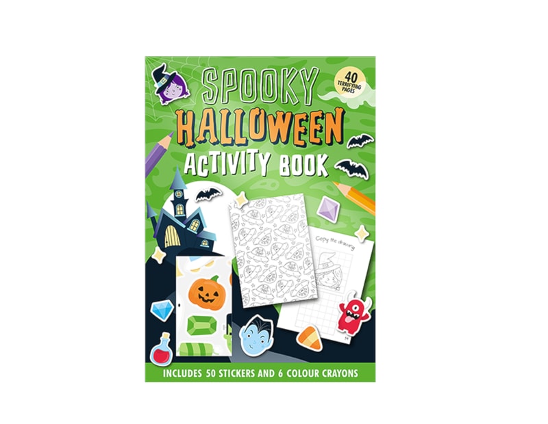 Halloween A4 Activity Book 40 Page CDU