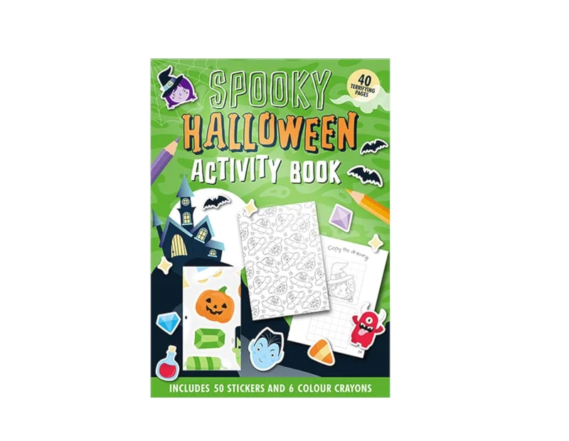 Wholesale Halloween A4 Activity Book 40 Page CDU Wholesale Halloween A4 Activity Book 40 Page CDU