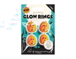 Wholesale Halloween Glow Rings 4pk CDU Wholesale Halloween Glow Rings 4pk CDU
