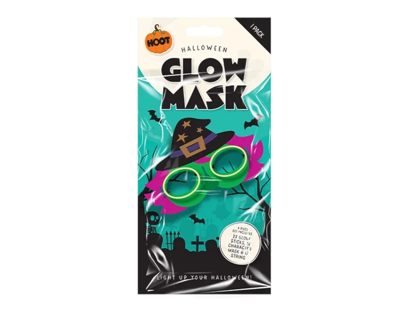 Wholesale Halloween Glow Mask CDU Wholesale Halloween Glow Mask CDU