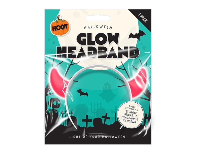 Wholesale Halloween Glow Headband CDU Wholesale Halloween Glow Headband CDU
