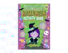 Wholesale Halloween Childrens Gem Sticker and Colouring Book CDU