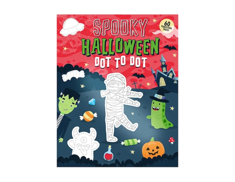 Wholesale Halloween Dot-To-Dot & Activity Book CDU