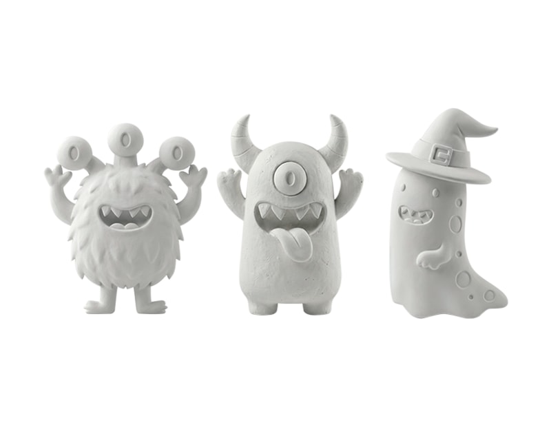 Wholesale Halloween Paint Your Own Mini Figurine