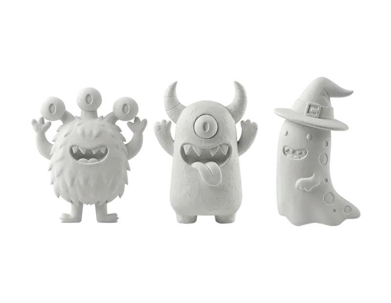 Wholesale Halloween Paint Your Own Mini Figurine