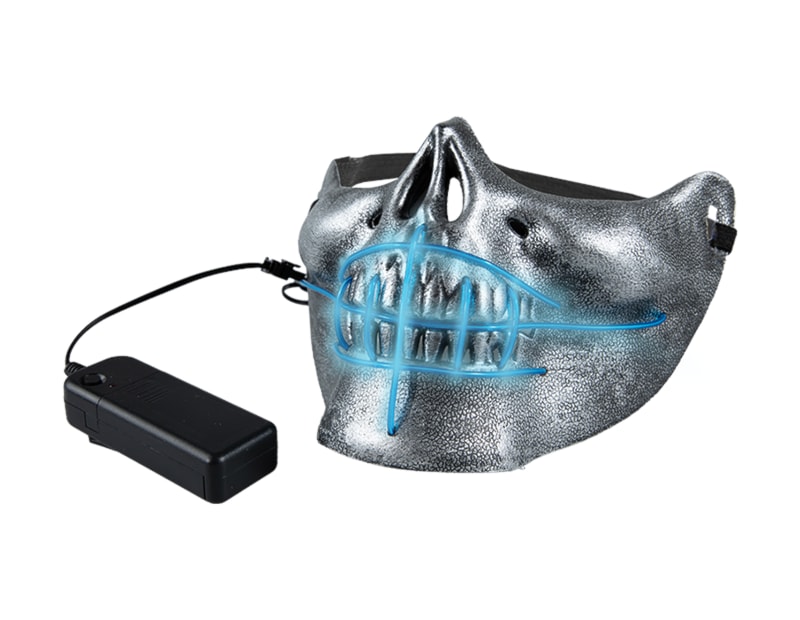 Wholesale Halloween Half Face LED Mask