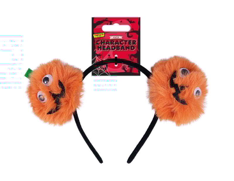 Wholesale Halloween Pumpkin Character Head Band