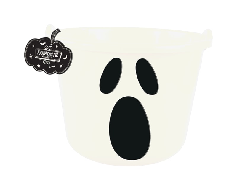 Wholesale Halloween Face Treat Bucket Wholesale Halloween Face Treat Bucket