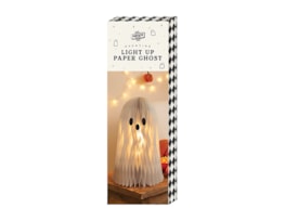 Halloween Light Up Paper Ghost CDU