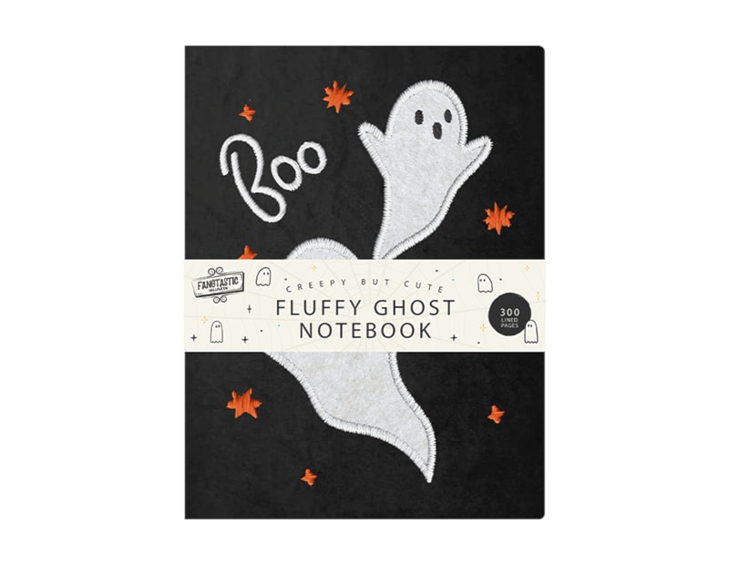 Halloween Fluffy Ghost Notebook CDU