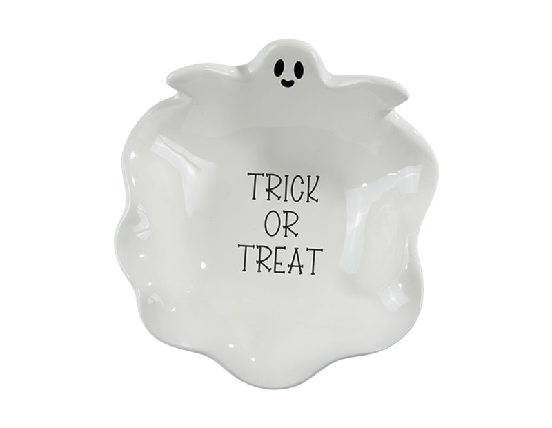 Halloween Slogan Ghost Bowl