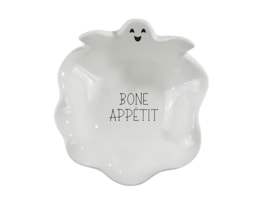 Halloween Slogan Ghost Bowl Halloween Slogan Ghost Bowl
