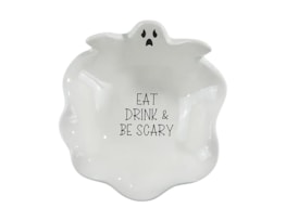 Wholesale Halloween Slogan Ghost Bowl