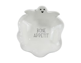 Wholesale Halloween Slogan Ghost Bowl