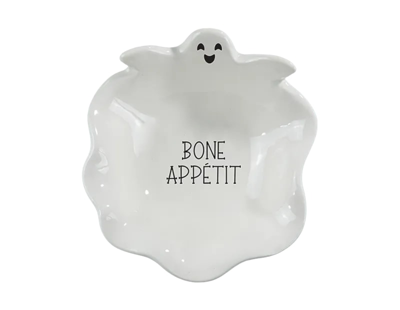 Wholesale Halloween Slogan Ghost Bowl