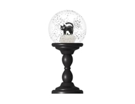 Wholesale Halloween Black Cat Snow Globe Wholesale Halloween Black Cat Snow Globe
