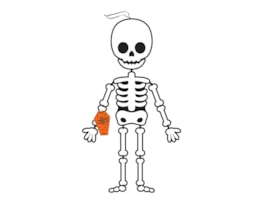 Wholesale Halloween Hanging Skeleton