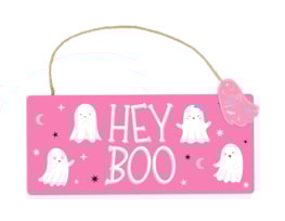 Halloween Hanging Sign 11 x 25cm Halloween Hanging Sign 11 x 25cm