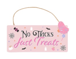 Wholesale Halloween Hanging Sign 11 x 25cm Wholesale Halloween Hanging Sign 11 x 25cm