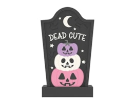 Wholesale Halloween Character Tomb Stones CDU