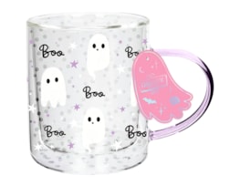 Wholesale Halloween Double Wall Glitter Mug 300ml