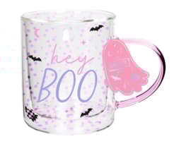 Wholesale Halloween Double Wall Glitter Mug 300ml