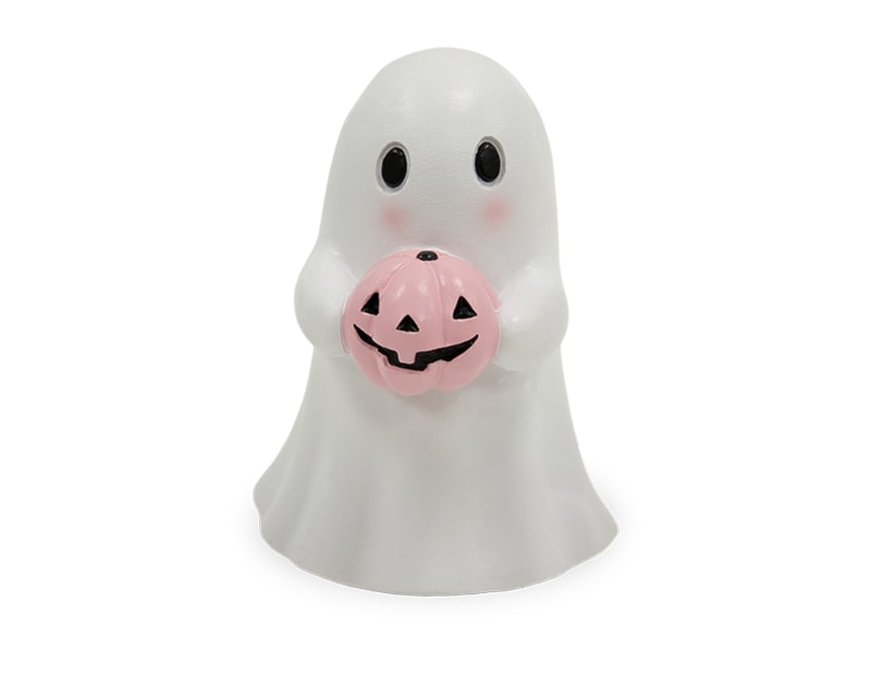 Halloween Pink Ghost Ornament CDU