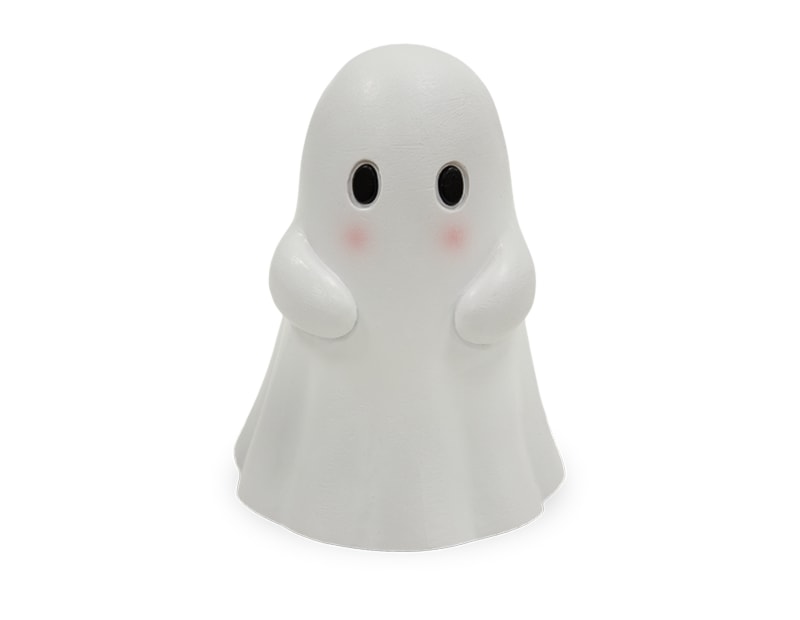 Halloween Pink Ghost Ornament CDU