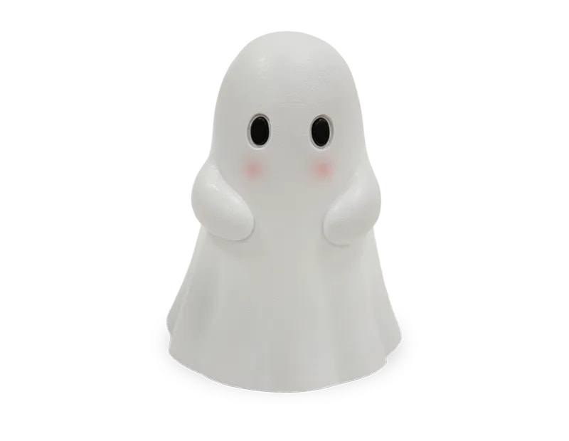 Wholesale Halloween Pink Ghost Ornament CDU
