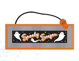 Wholesale Halloween Hanging Sign 18 x 48cm