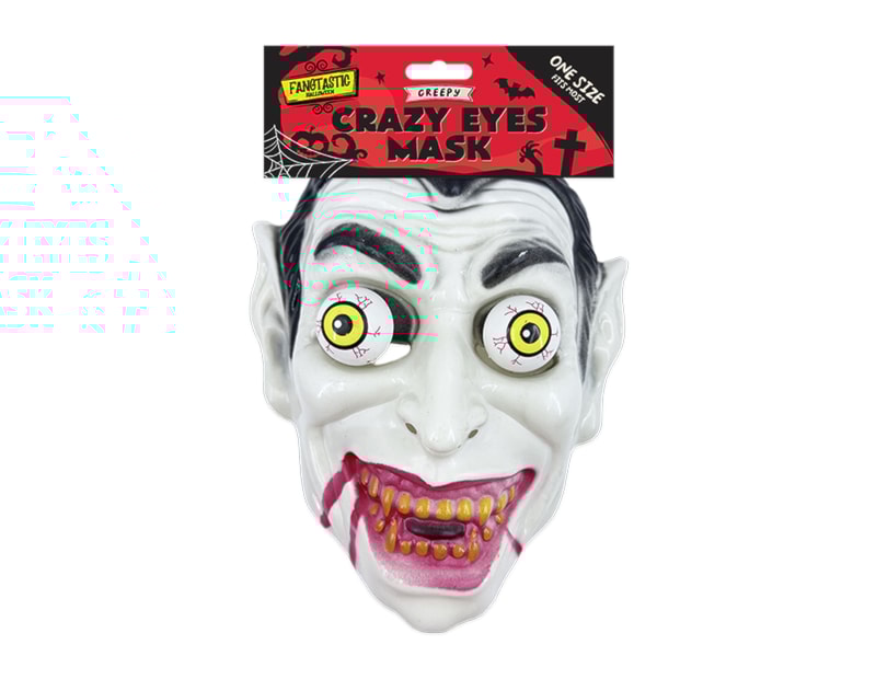 Wholesale Halloween Crazy Eyes Mask Wholesale Halloween Vampire Mask