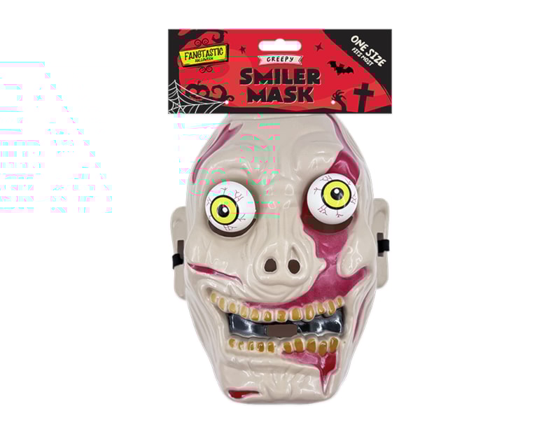 Wholesale Halloween Crazy Eyes & Smile Mask Wholesale Halloween Crazy Eyes & Smile Horror Face Mask